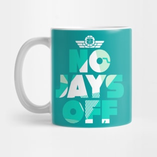 Jay All Day Washed teal Mint Foam Mug